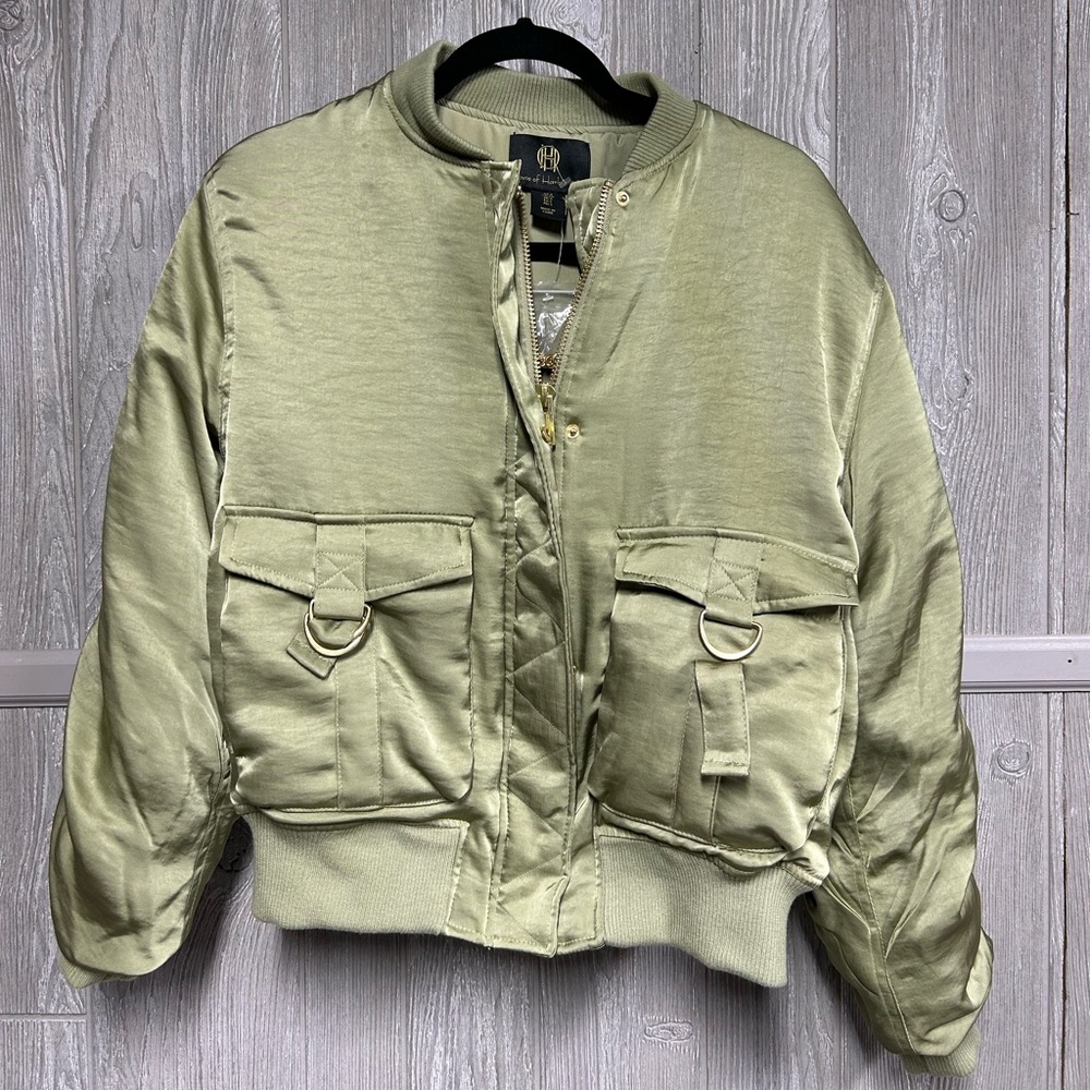 NWT House Of Harlow 1960 Bomber Jacket Size Small